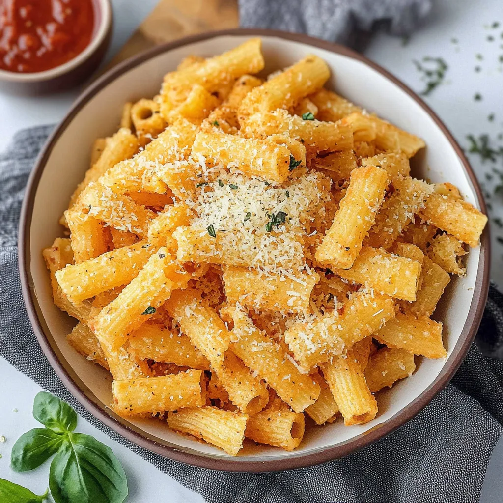 Air Fryer Pasta Chips Recipe