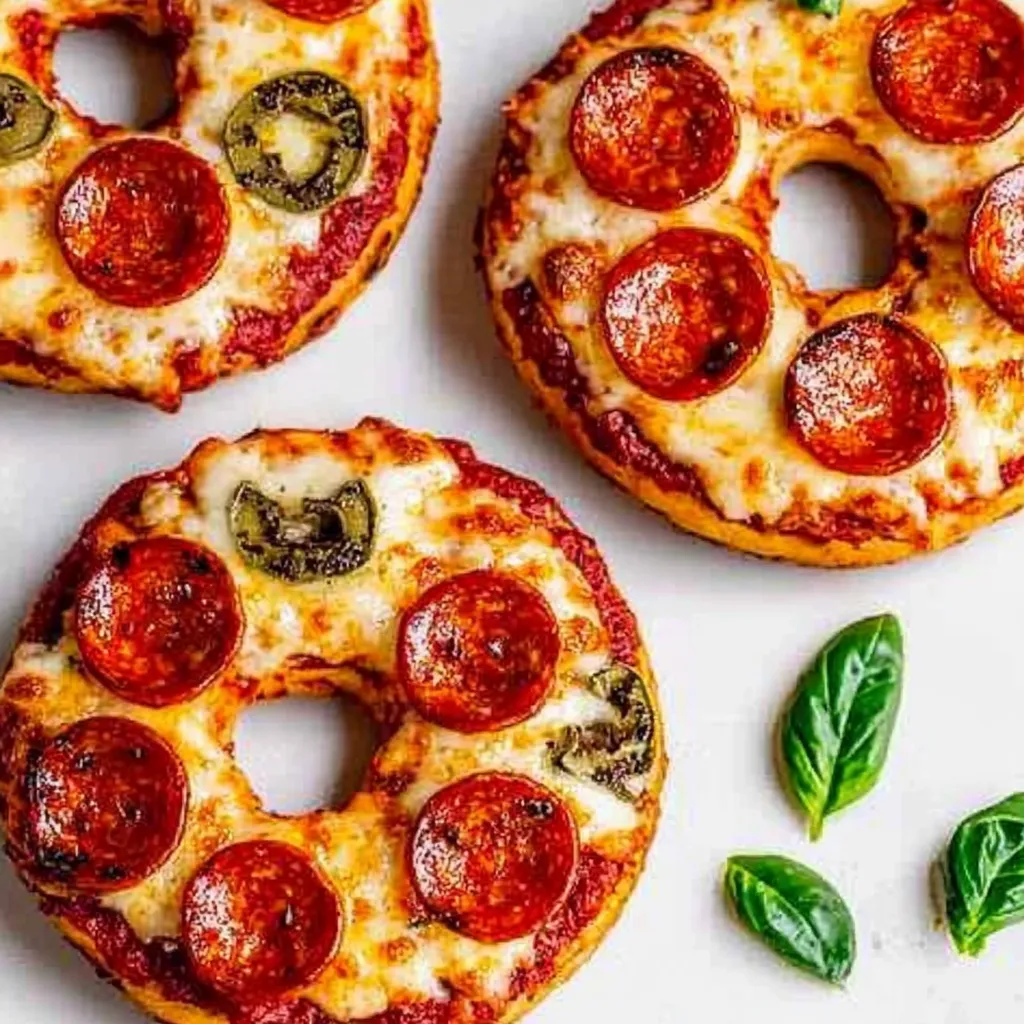 Delicious Pizza Bagels Recipe