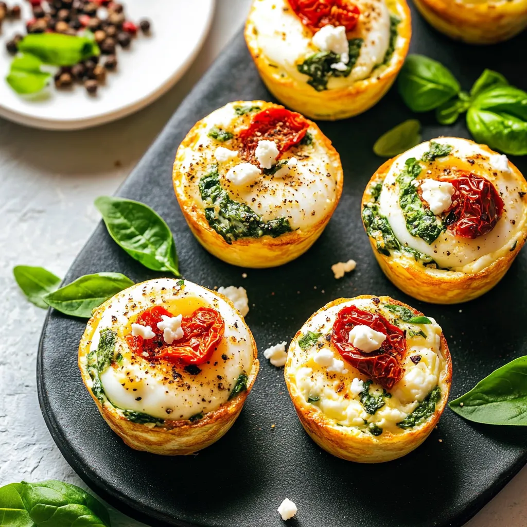 High Protein Egg Bites