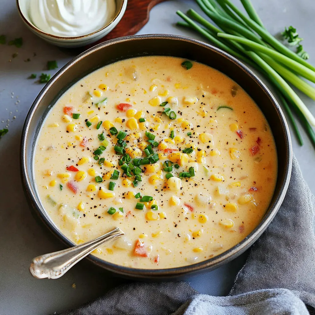 Creamy Corn Chowder Recipe