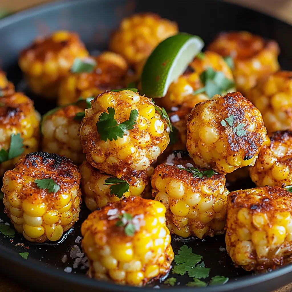 Spicy Mexican Corn Bites