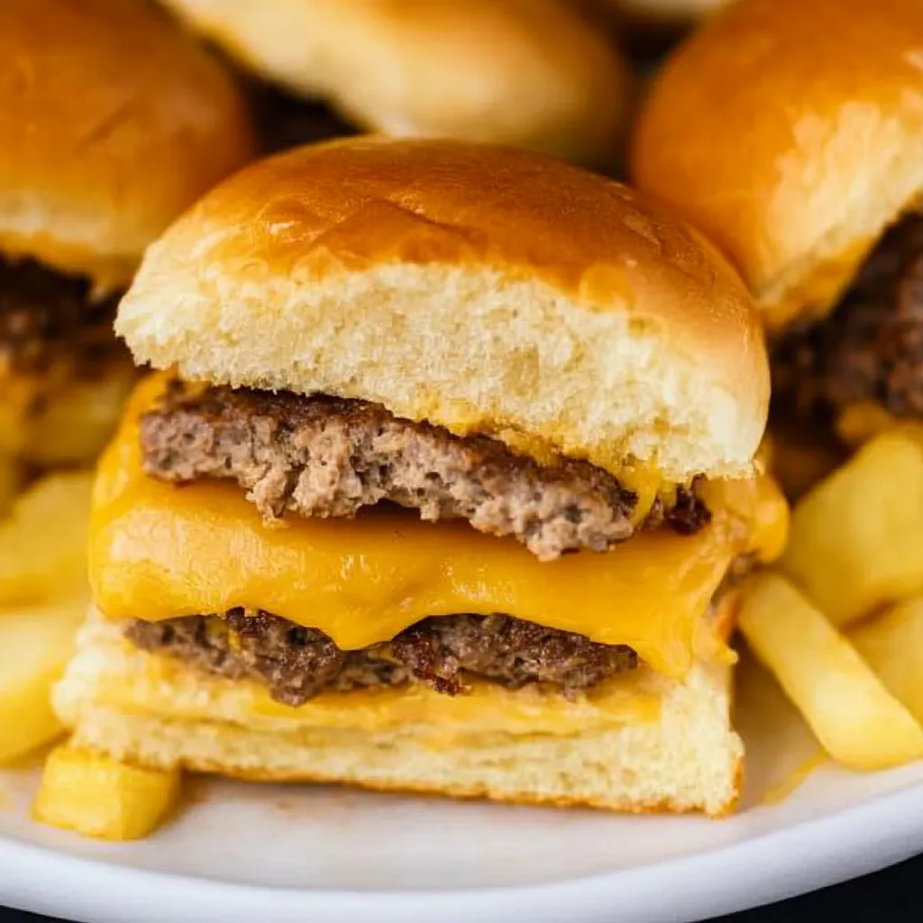 Tasty Cheeseburger Sliders with Hawaiian Rolls Recipe