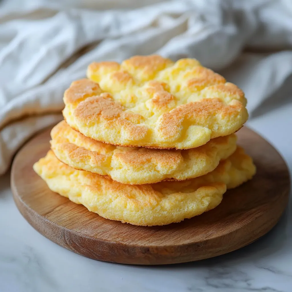 Easy keto cloud bread with just a few ingredients, a versatile low-carb option.