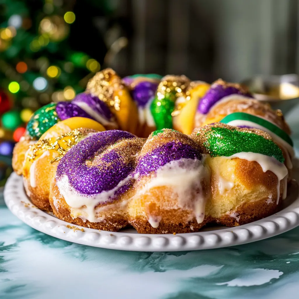 Amazing Mardi Gras King Cake Recipe