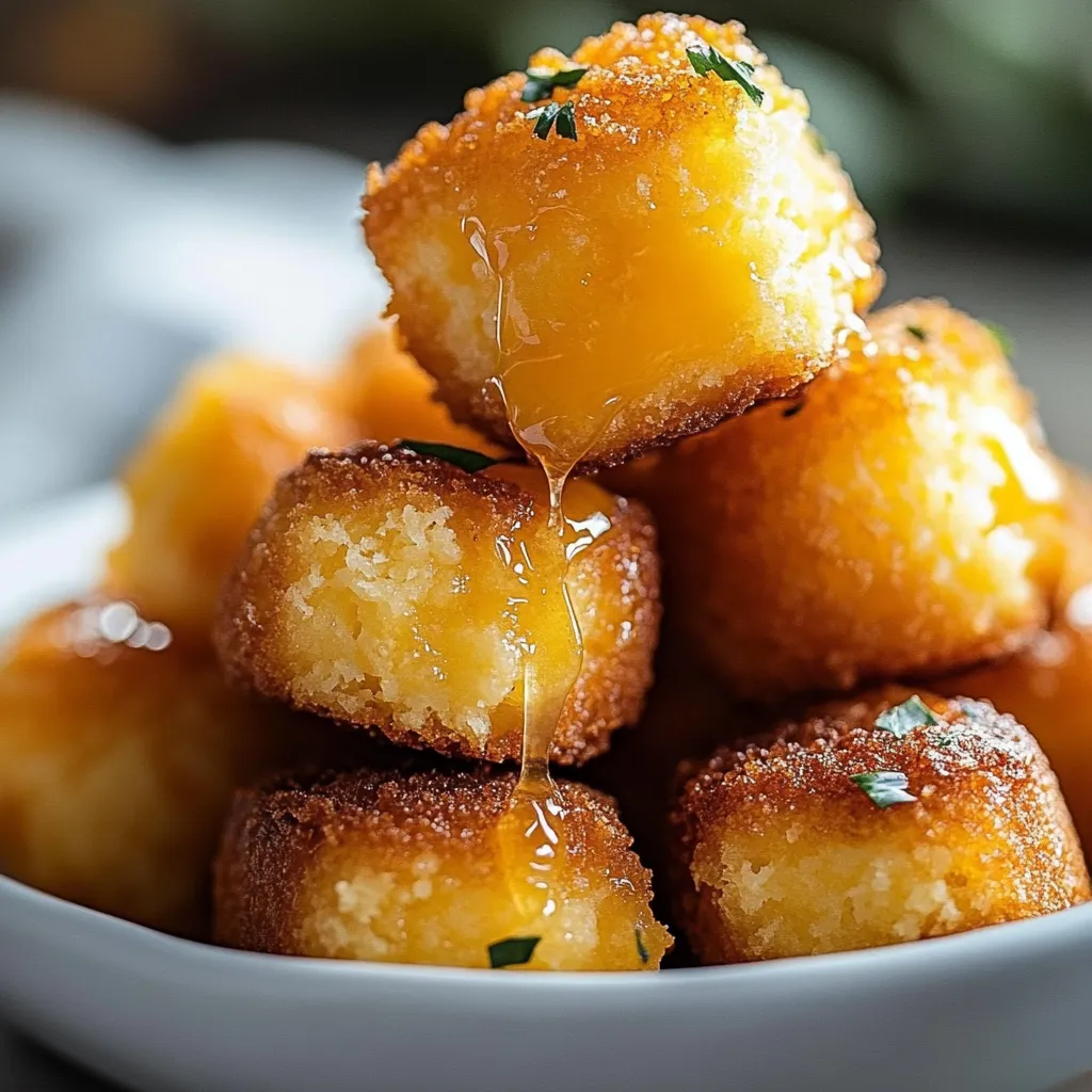 Delicious Southern-Style Honey Butter Cornbread Poppers Recipe