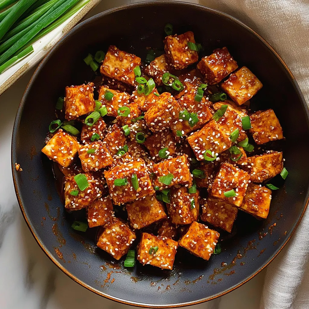 Delicious Crispy Chili Crunch Tofu Recipe