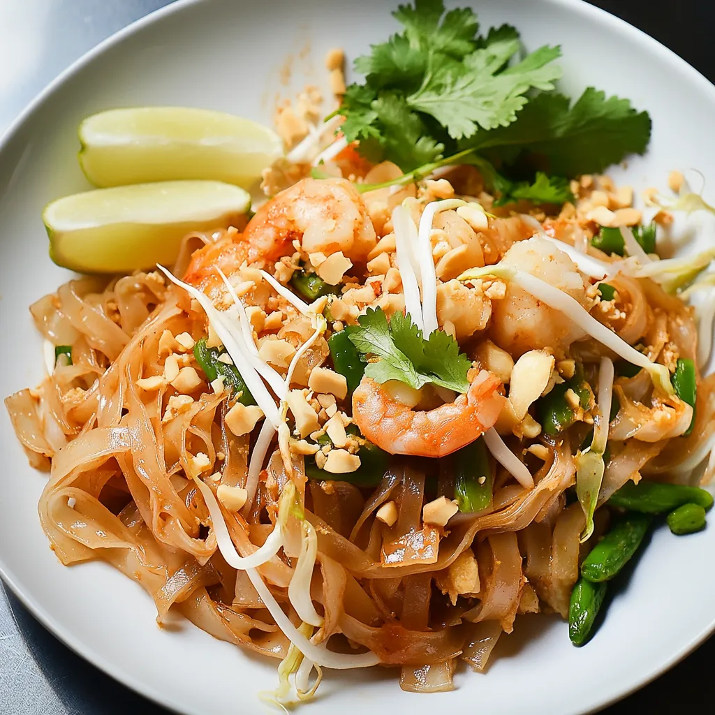 Traditional pad Thai recipe