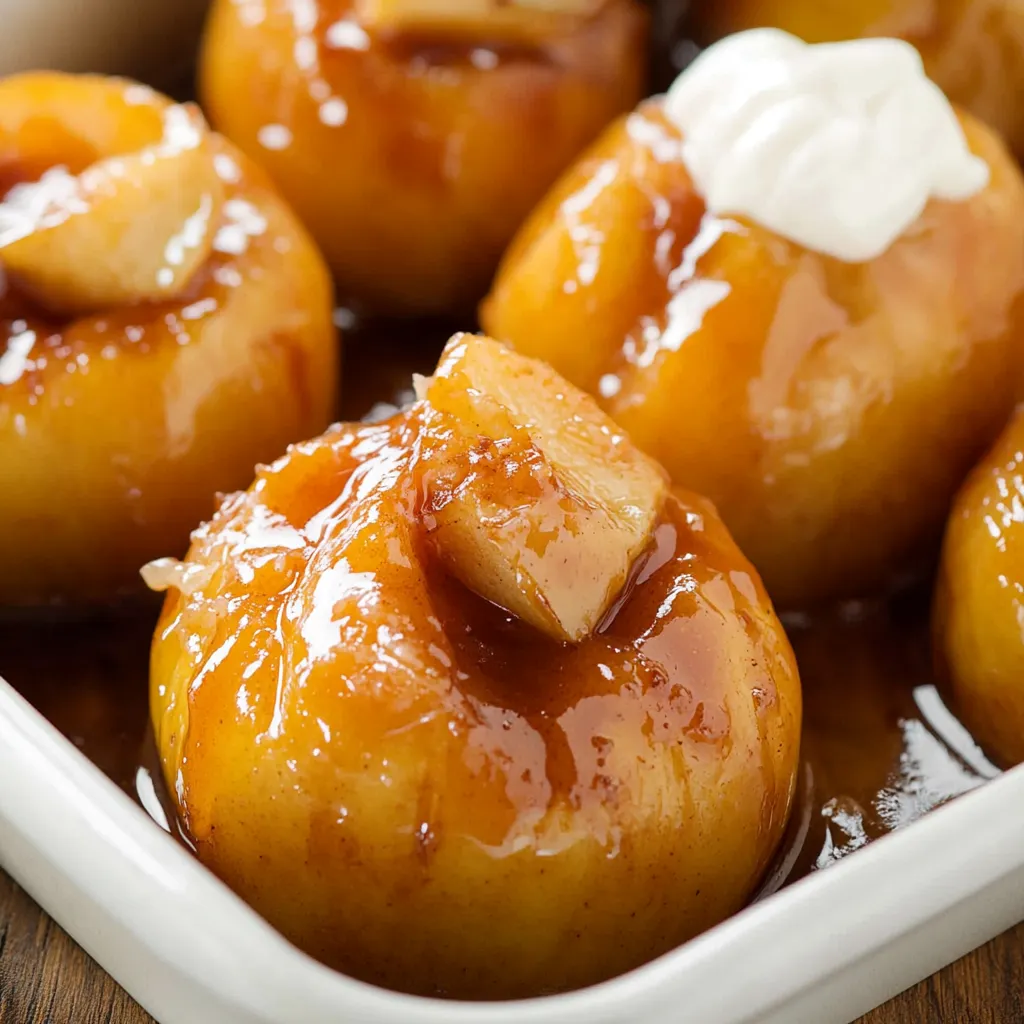 Warm and tender baked apples, a classic and comforting dessert for any season.