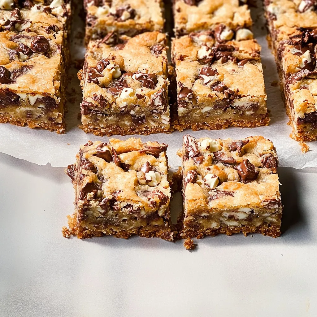 Slices of Magic Cookie Bars Recipe