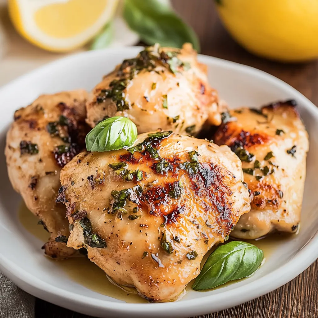 Delicious Simple Italian Basil Chicken Recipe