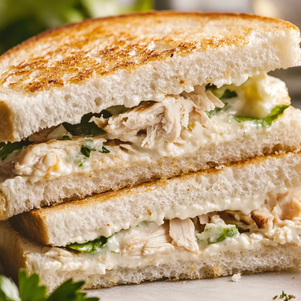 Close-up Gordon Ramsay Chicken Sandwich Recipe