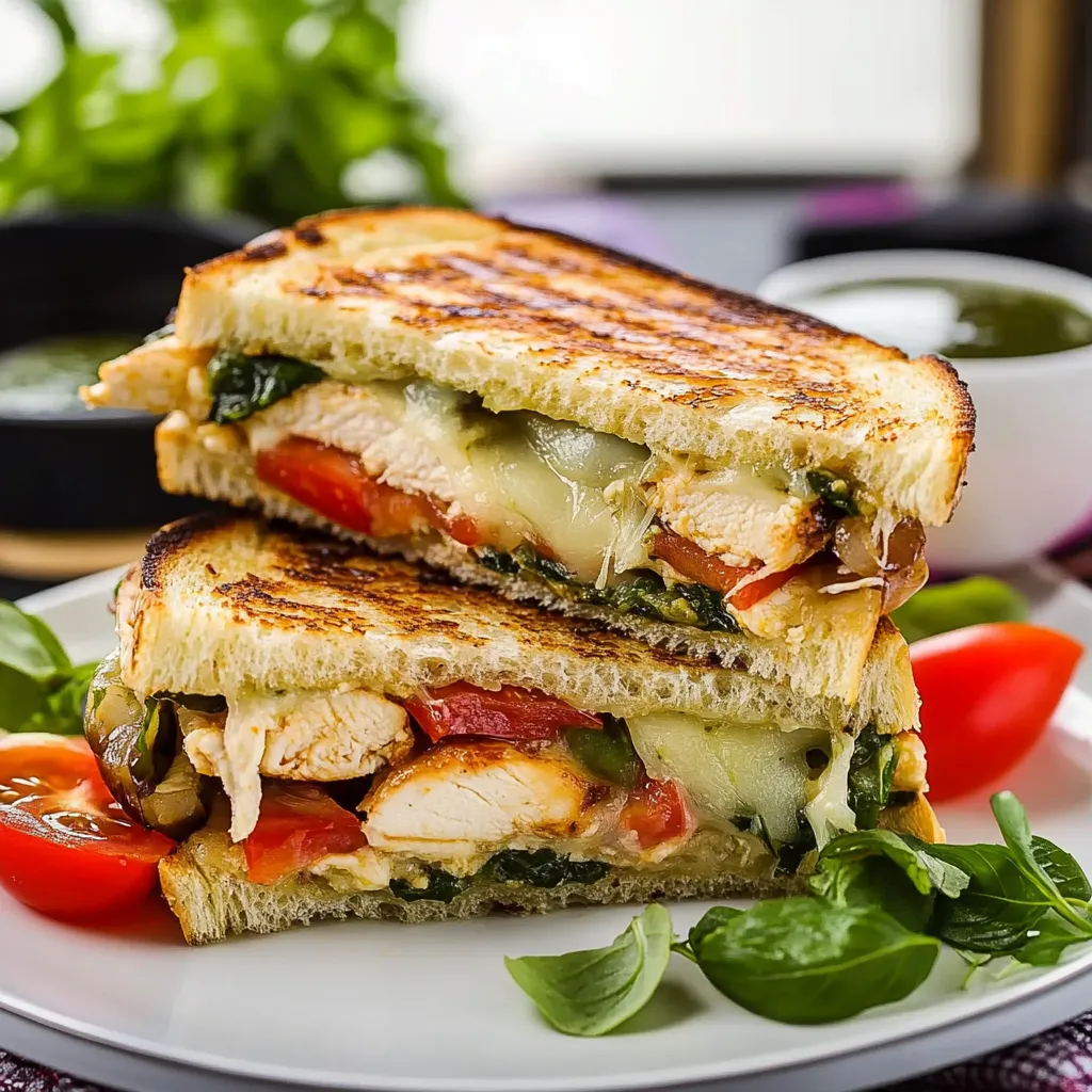 Italian Chicken Panini Recipe