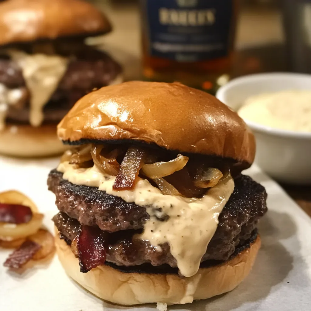 Crispy Irish Pub Burgers Recipe