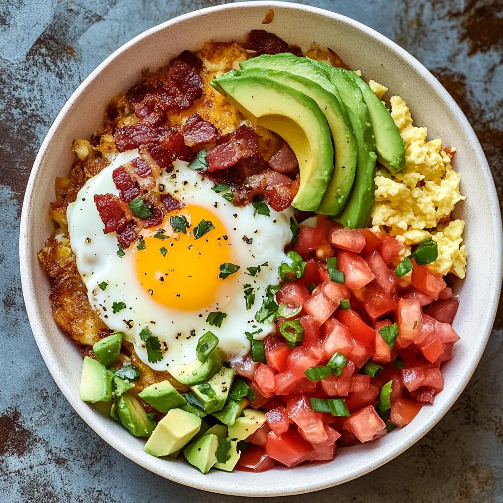 Easy High Protein Breakfast Bowls