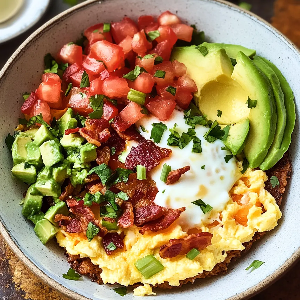 Easy High Protein Breakfast Bowls Recipe