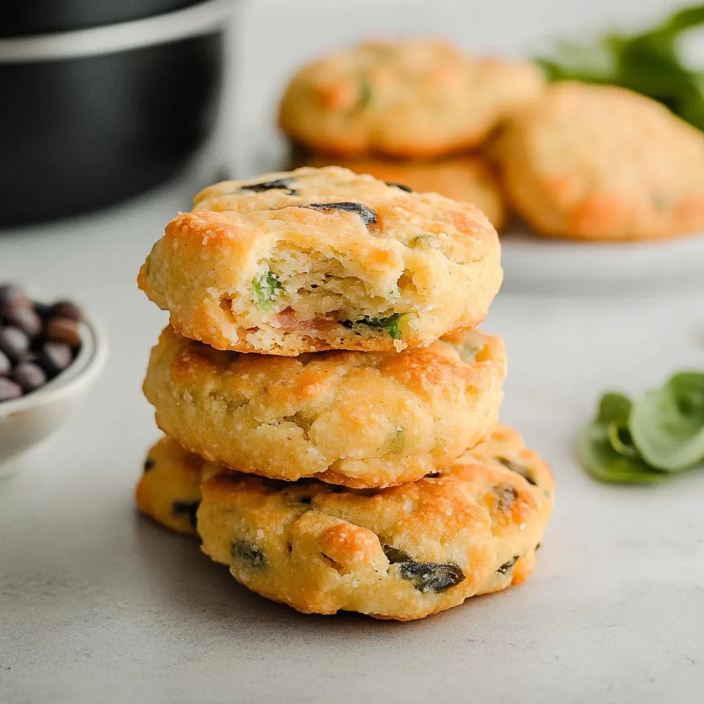 Quick Easy Breakfast Protein Biscuits