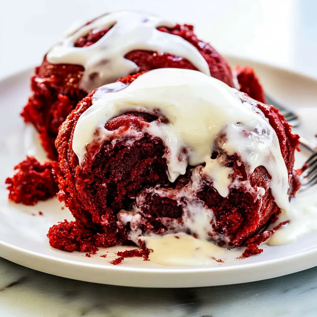 Delicious Red Velvet Cinnamon Rolls Recipe