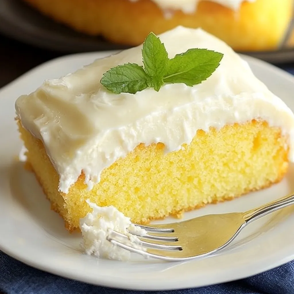 Super Easy Lemonade Cake Recipe