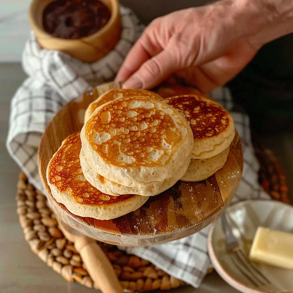 The Most Delicious Sourdough Crumpets