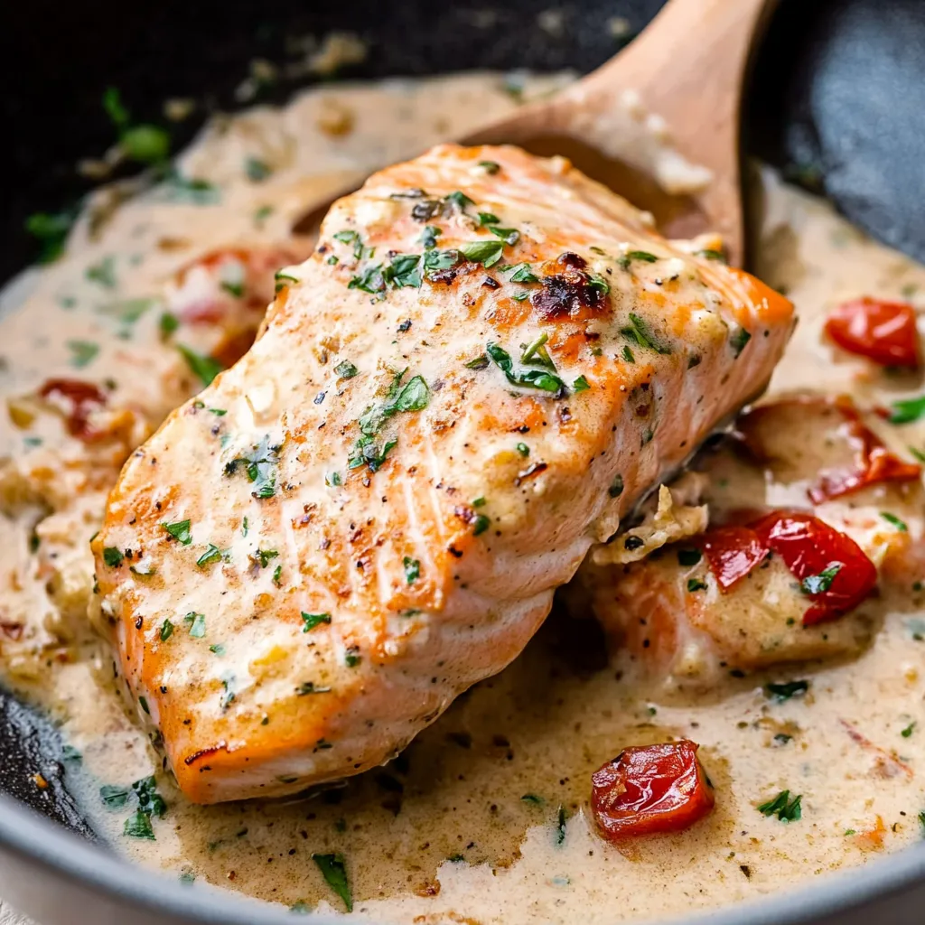 Creamy Marry Me Salmon Recipe