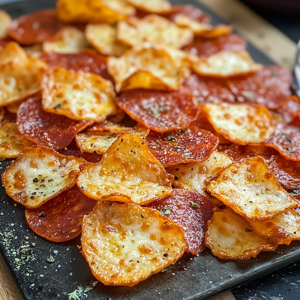 A plate of pepperoni pizza slices.