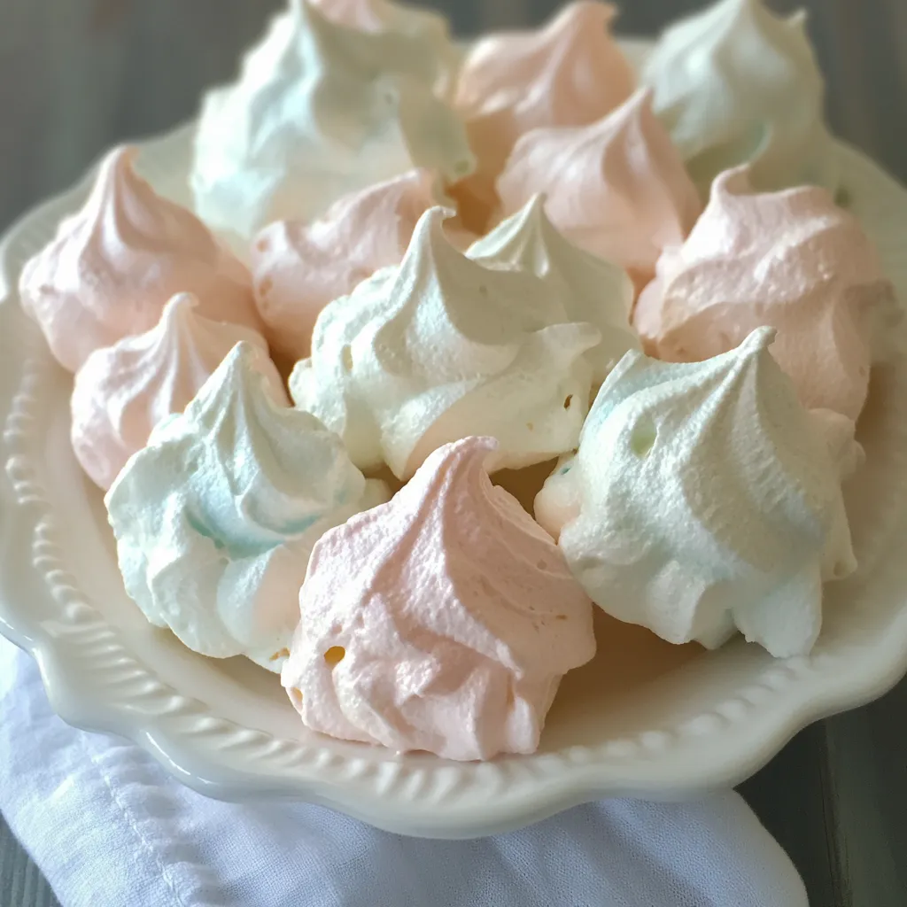 Yummy Easy Jello Meringue Cookies