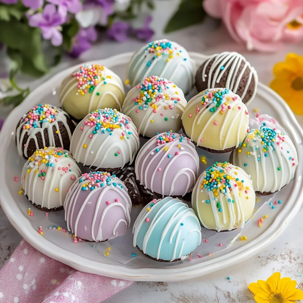 Easter Egg Oreo Balls