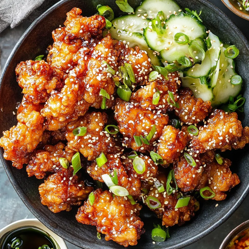 Delicious Hawaiian Style Korean Fried Chicken Recipe