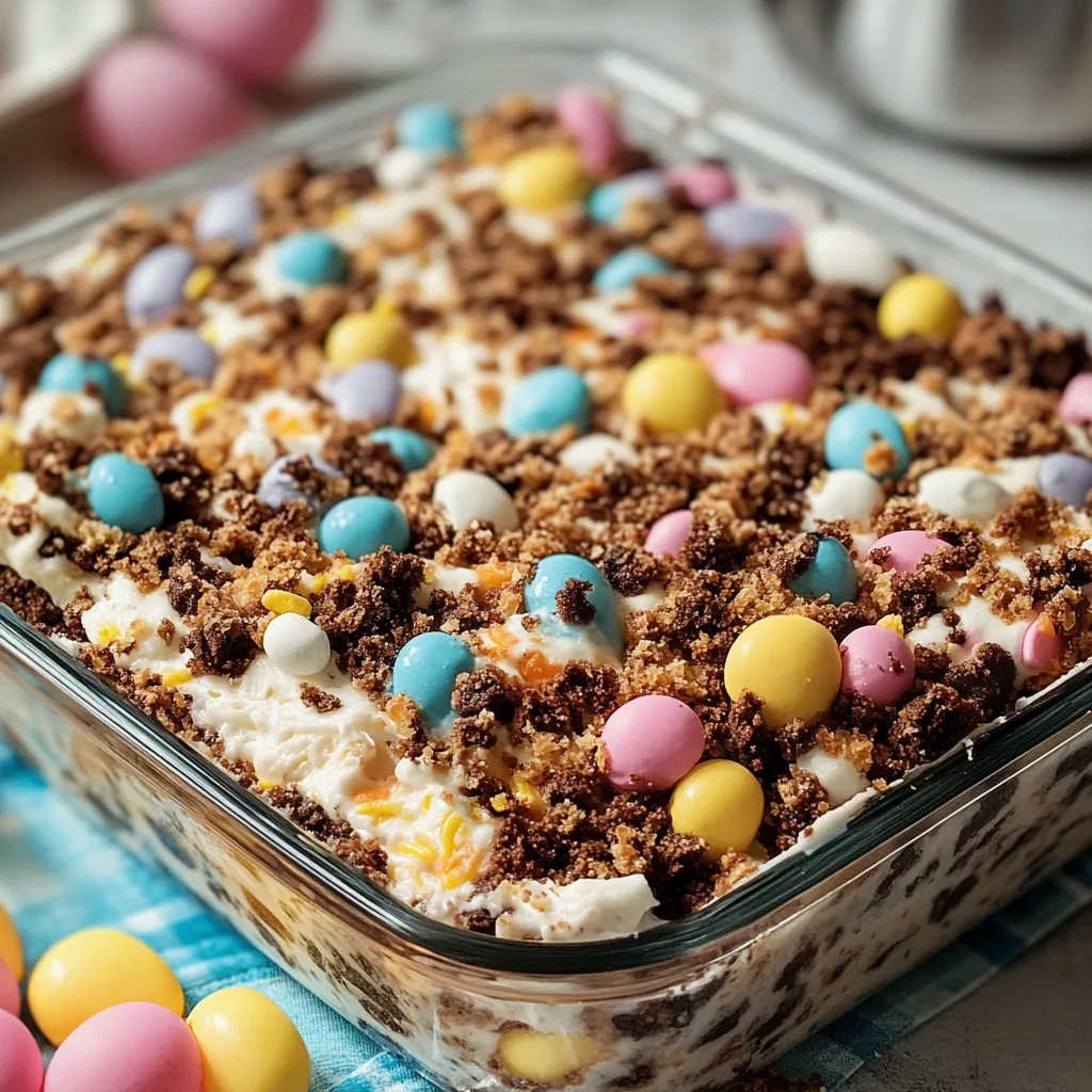 Easter Dirt Cake Casserole