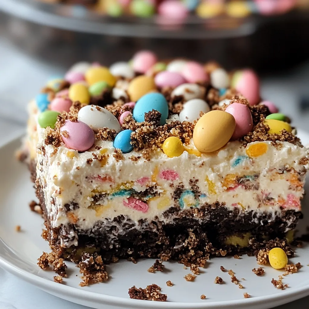 Delicious Easter Dirt Cake Casserole