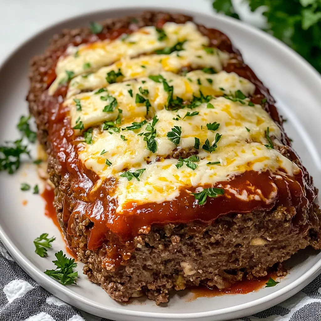 A white plate with a casserole on it.