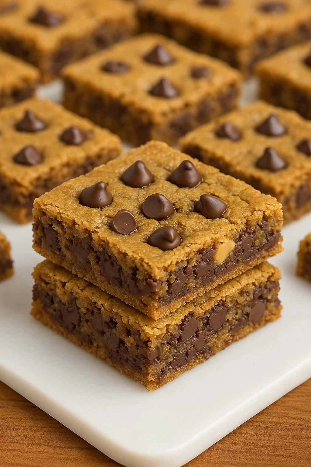 Peanut butter and chocolate cookie bars