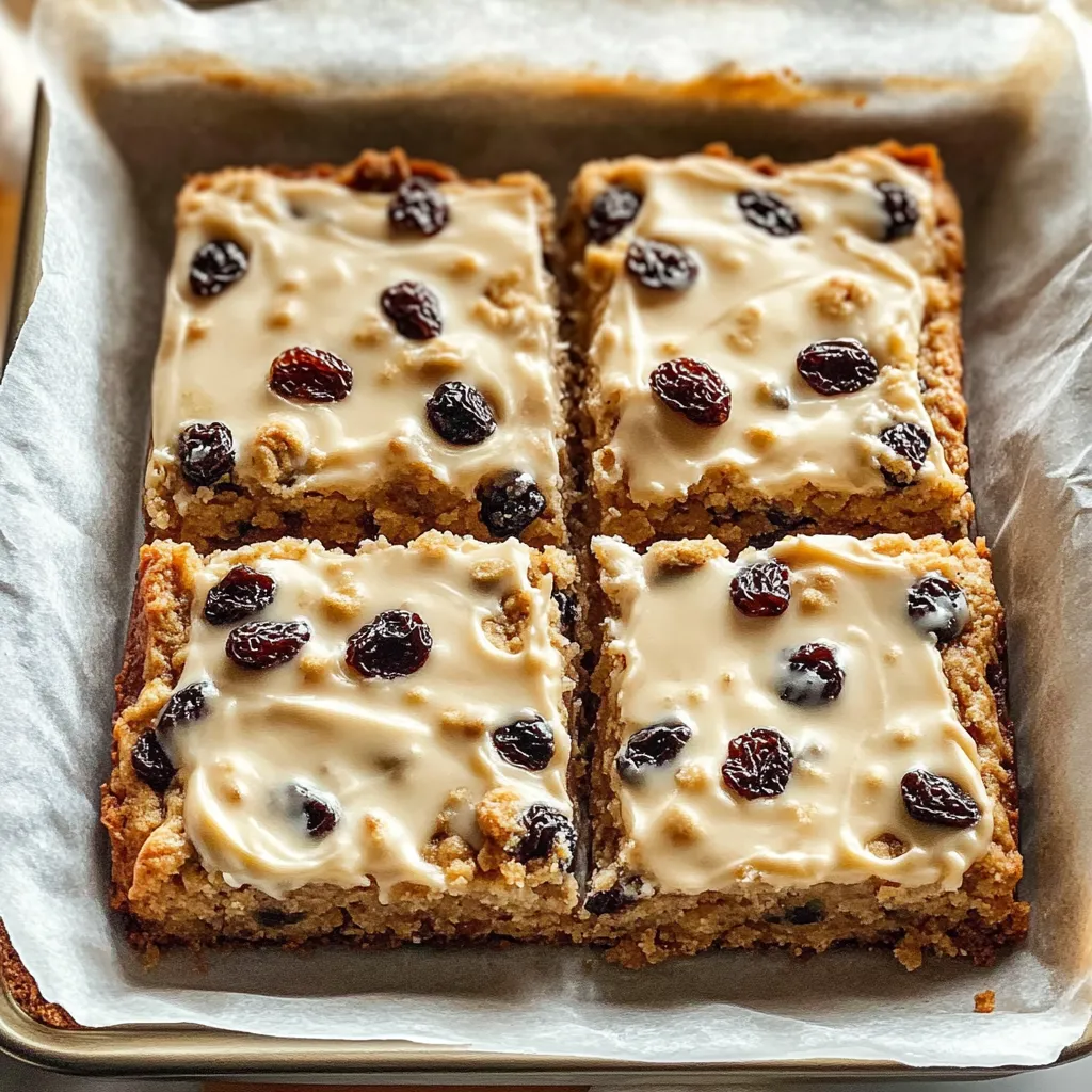 A square of cake with white frosting and red berries.