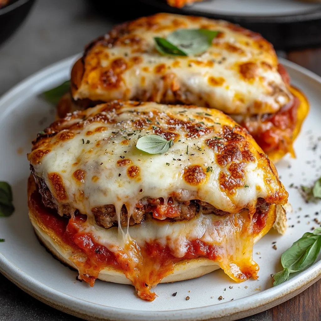 Two cheese and tomato pizza slices on a plate.