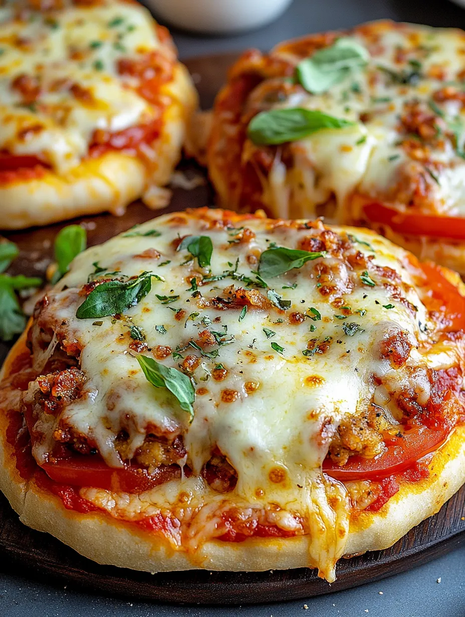 A pizza with cheese and tomatoes.