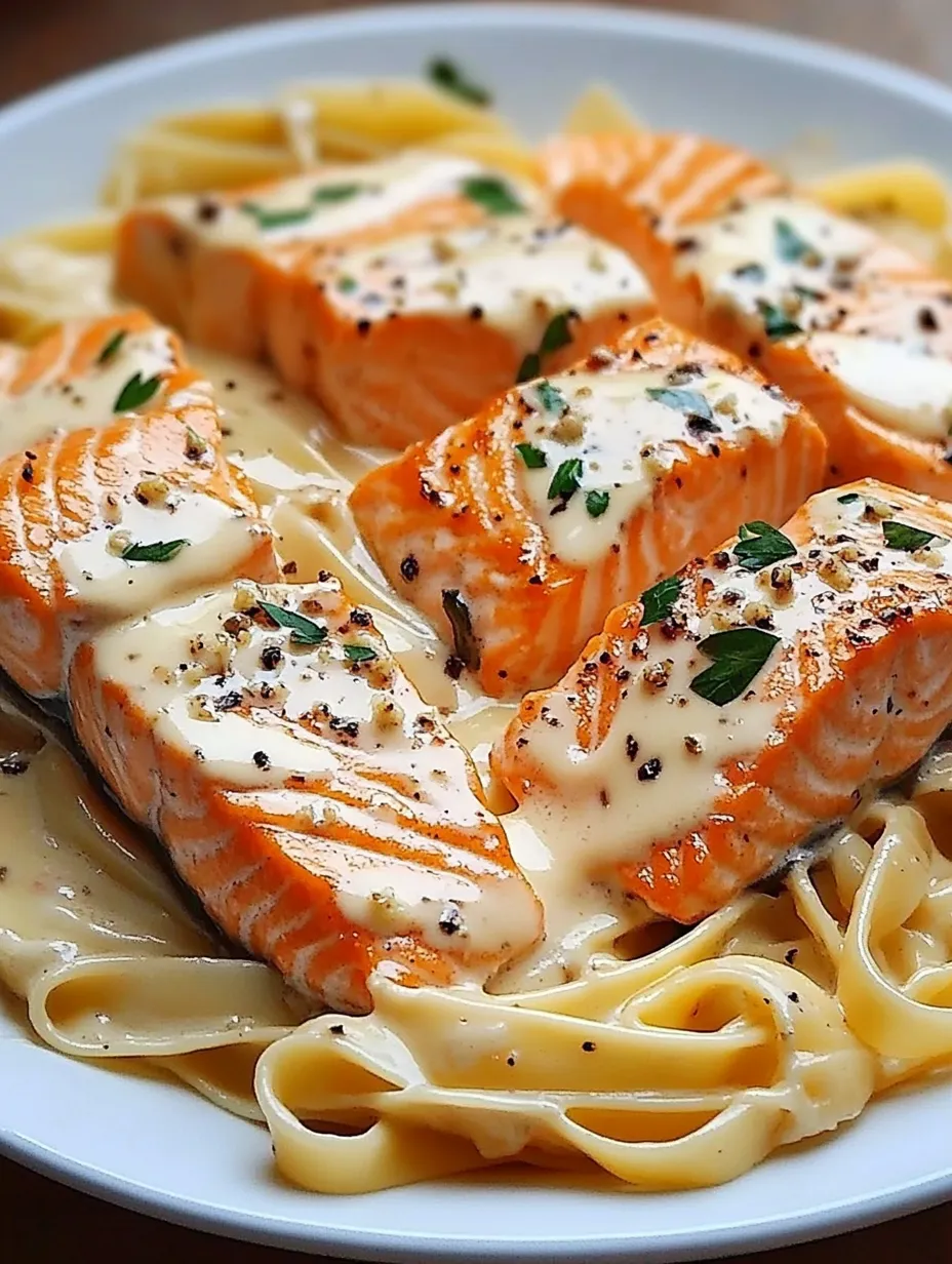 A plate of food with fish and pasta.