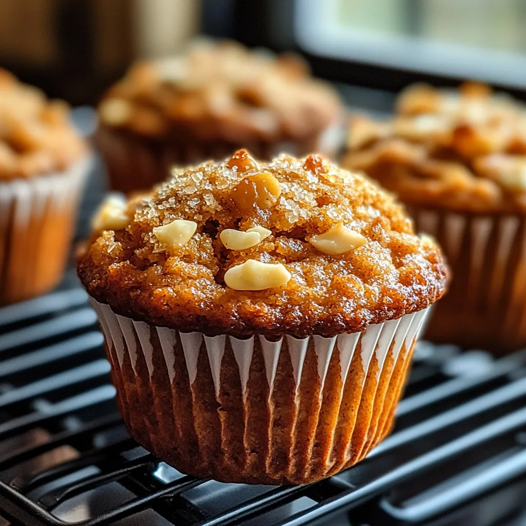 A cupcake with nuts on top.