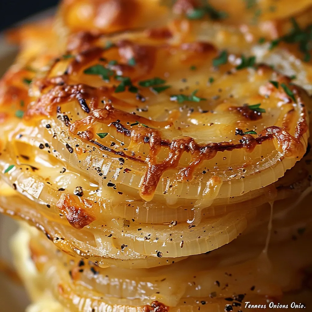 A stack of onion rings.