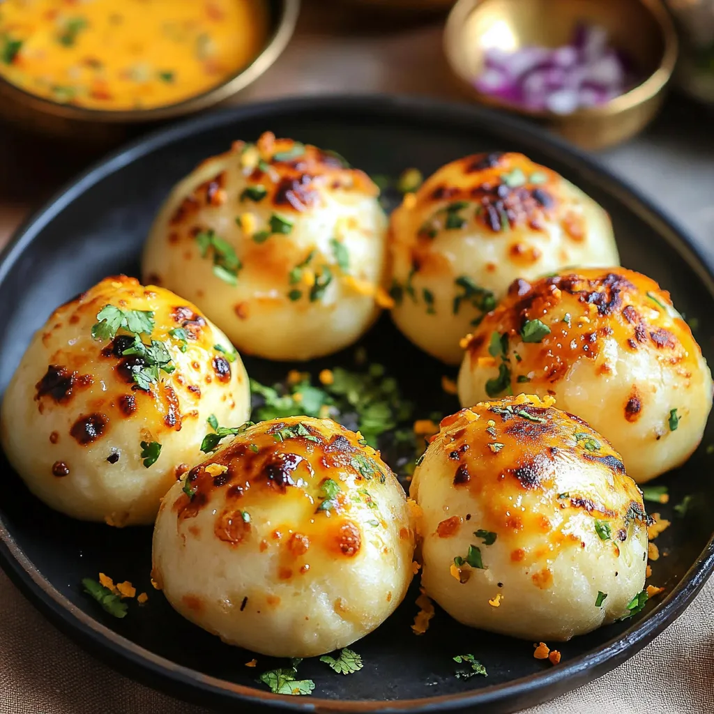 A plate of food with a bowl of sauce.
