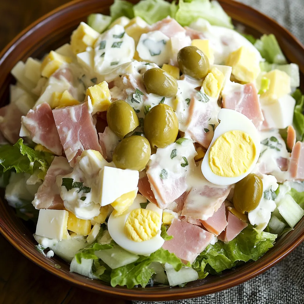 A bowl of Maurice Salad.