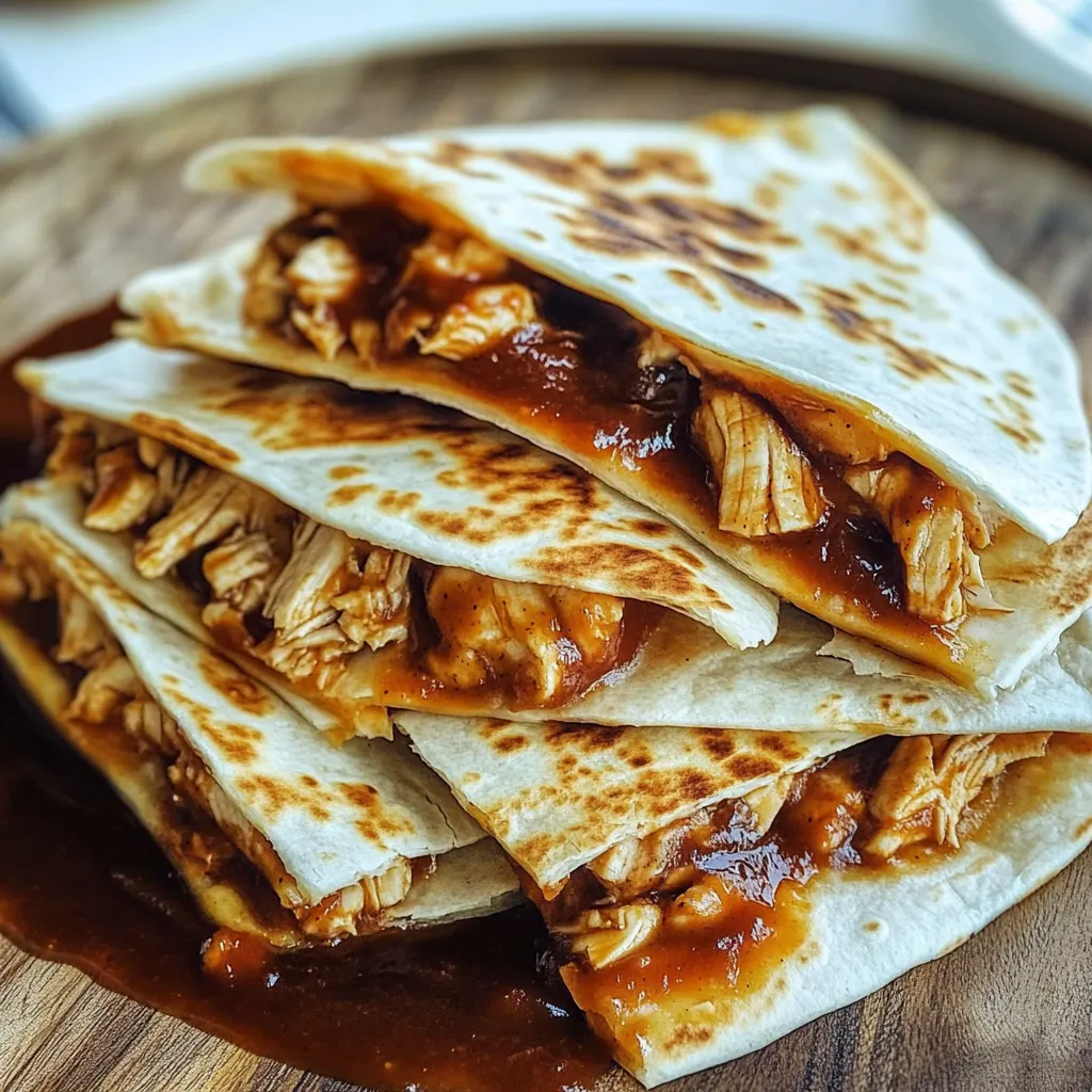 BBQ Chicken Quesadillas