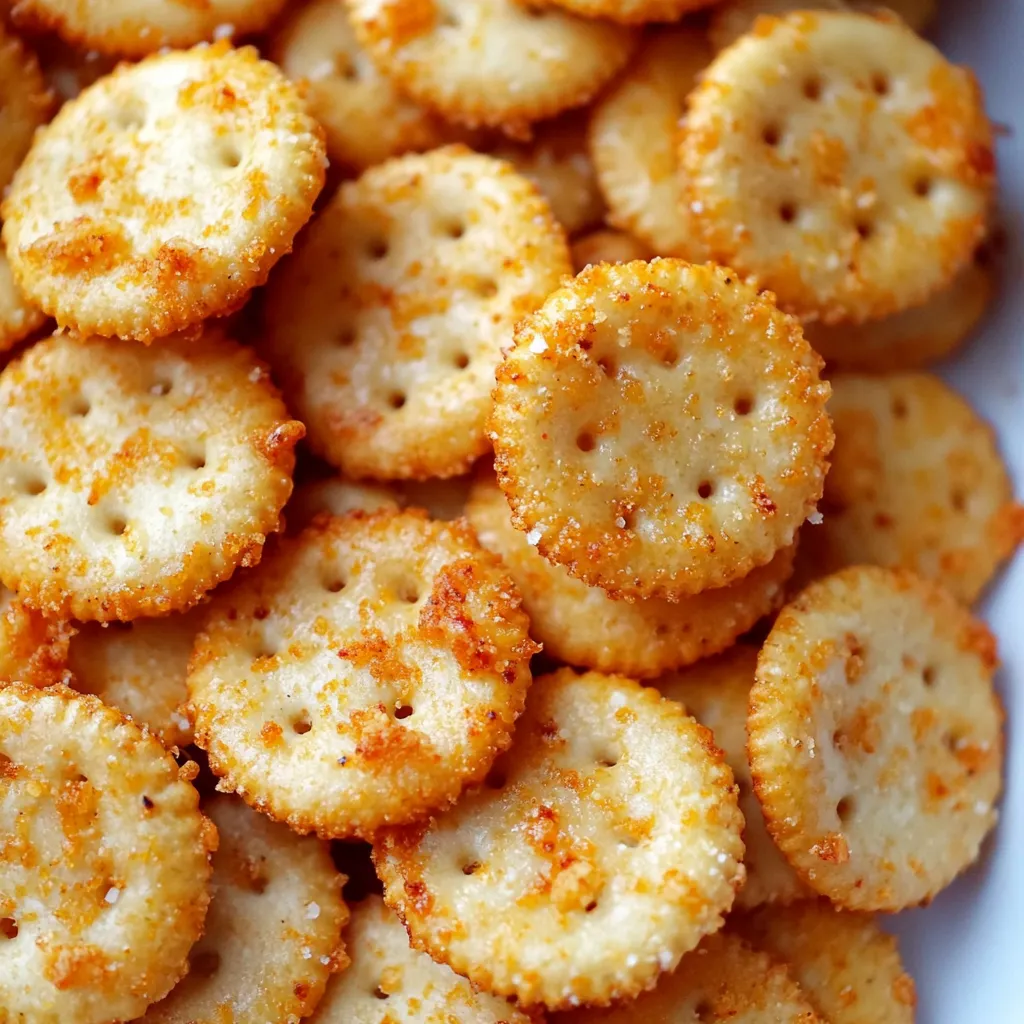 Garlic Bread Ritz Bits
