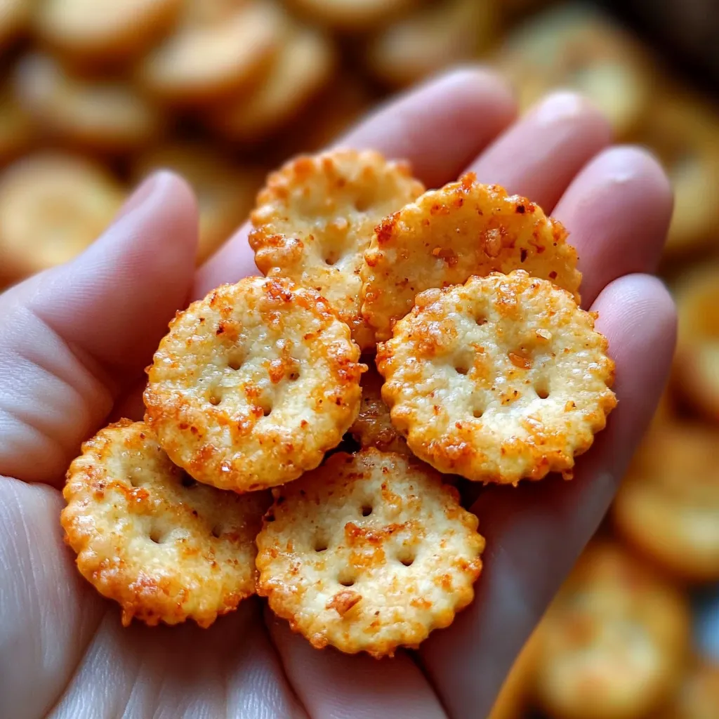 Garlic Bread Ritz Bits