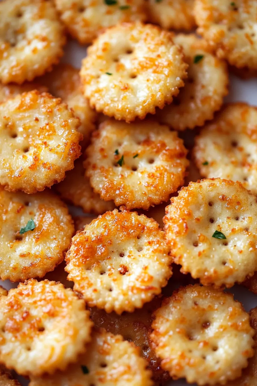 Garlic Bread Ritz Bits