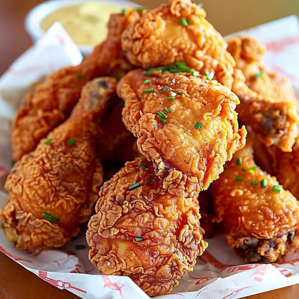 A plate of fried chicken with a bowl of dipping sauce.