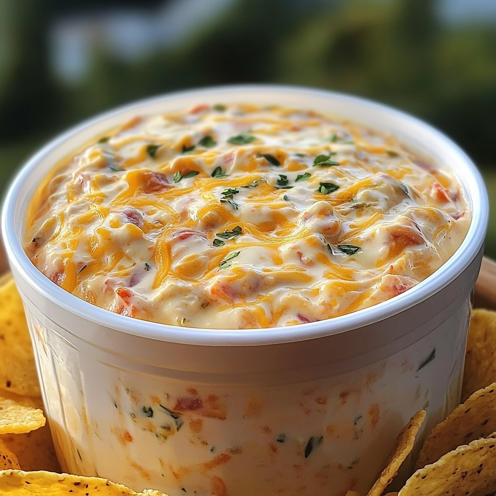 A bowl of Ranch Dip with chips.