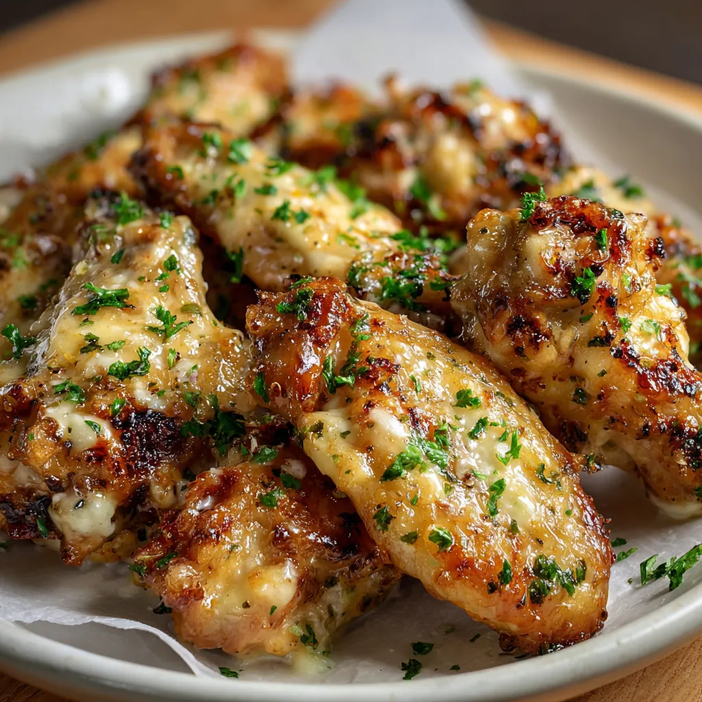Alfredo Chicken Wings