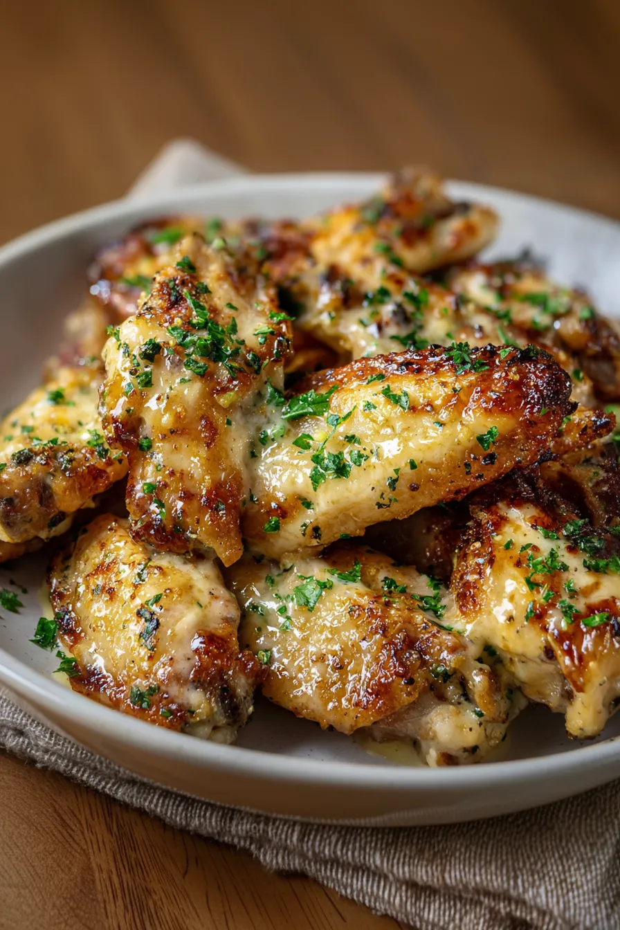 Alfredo Chicken Wings
