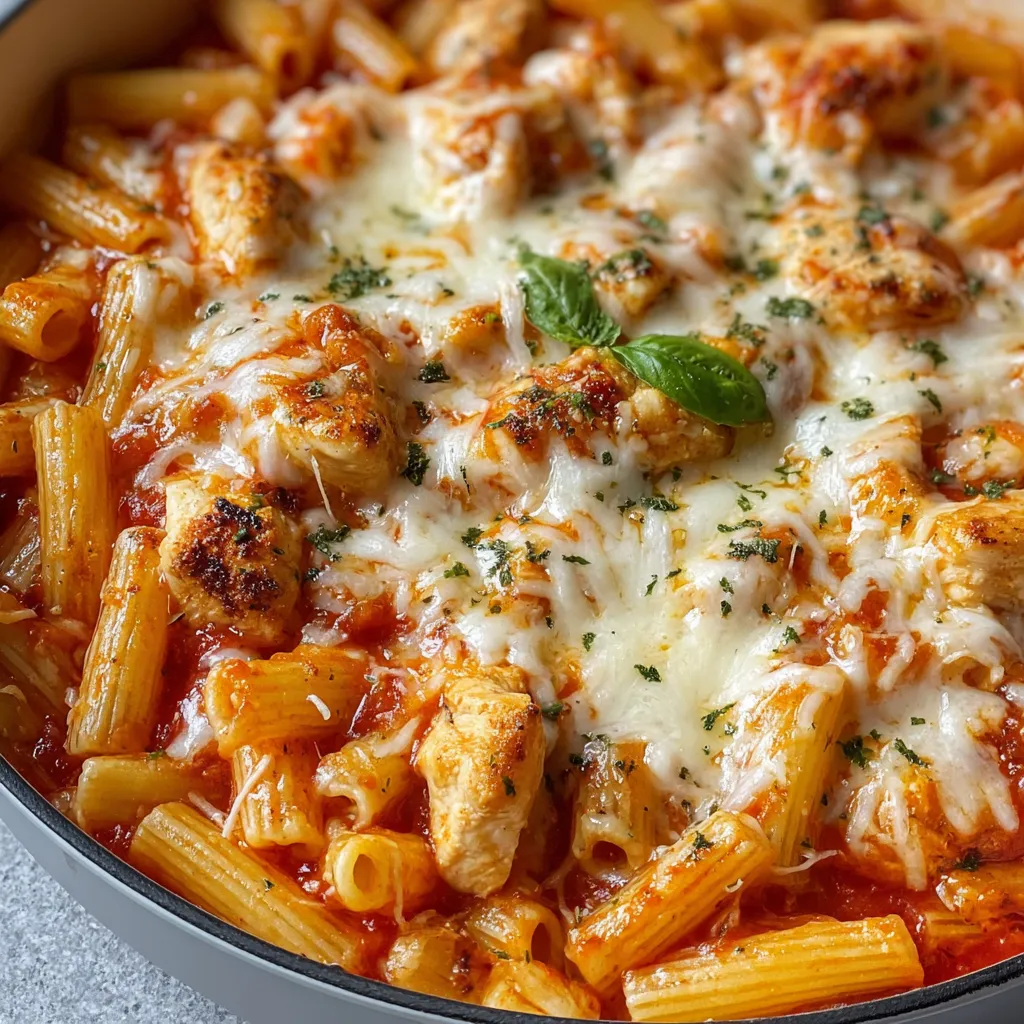 One-Pot Chicken Parmesan Pasta
