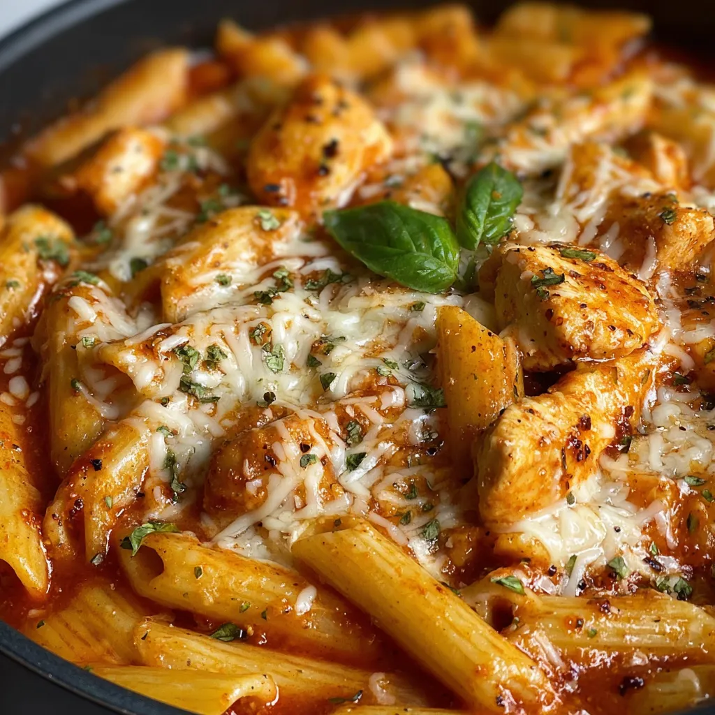 One-Pot Chicken Parmesan Pasta